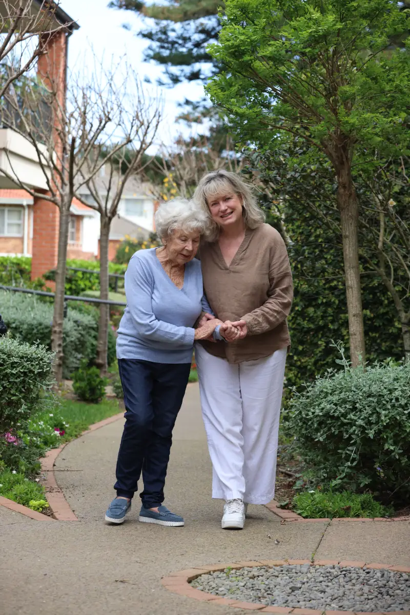 Haven Care caregiver providing respite support for a family